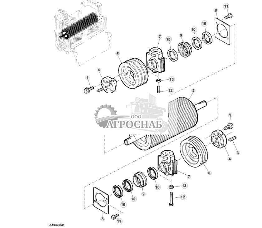 Upper Roll Components 